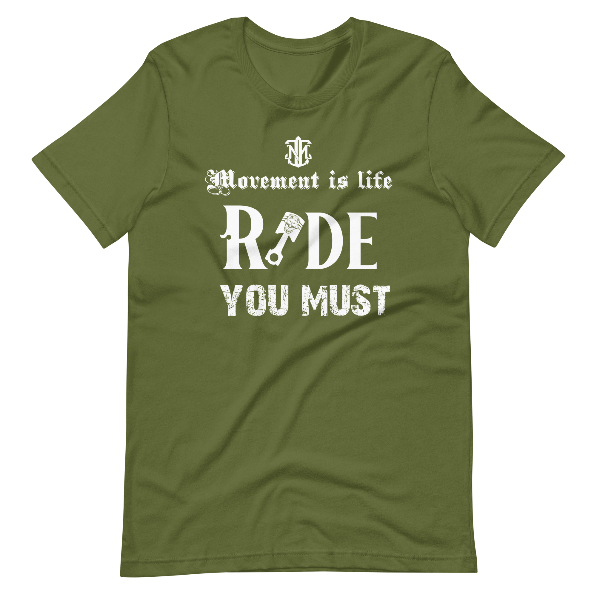 Buy Moment is life - Ride You Must t-shirt